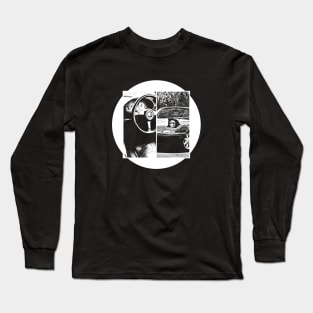 Mazda Miata MX-5 NA Black 'N White 5 (BLACK VERSION) Long Sleeve T-Shirt